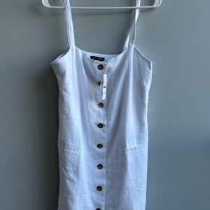 NWT Claudia Linen Mini dress